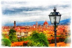 Florence watercolor Free download 